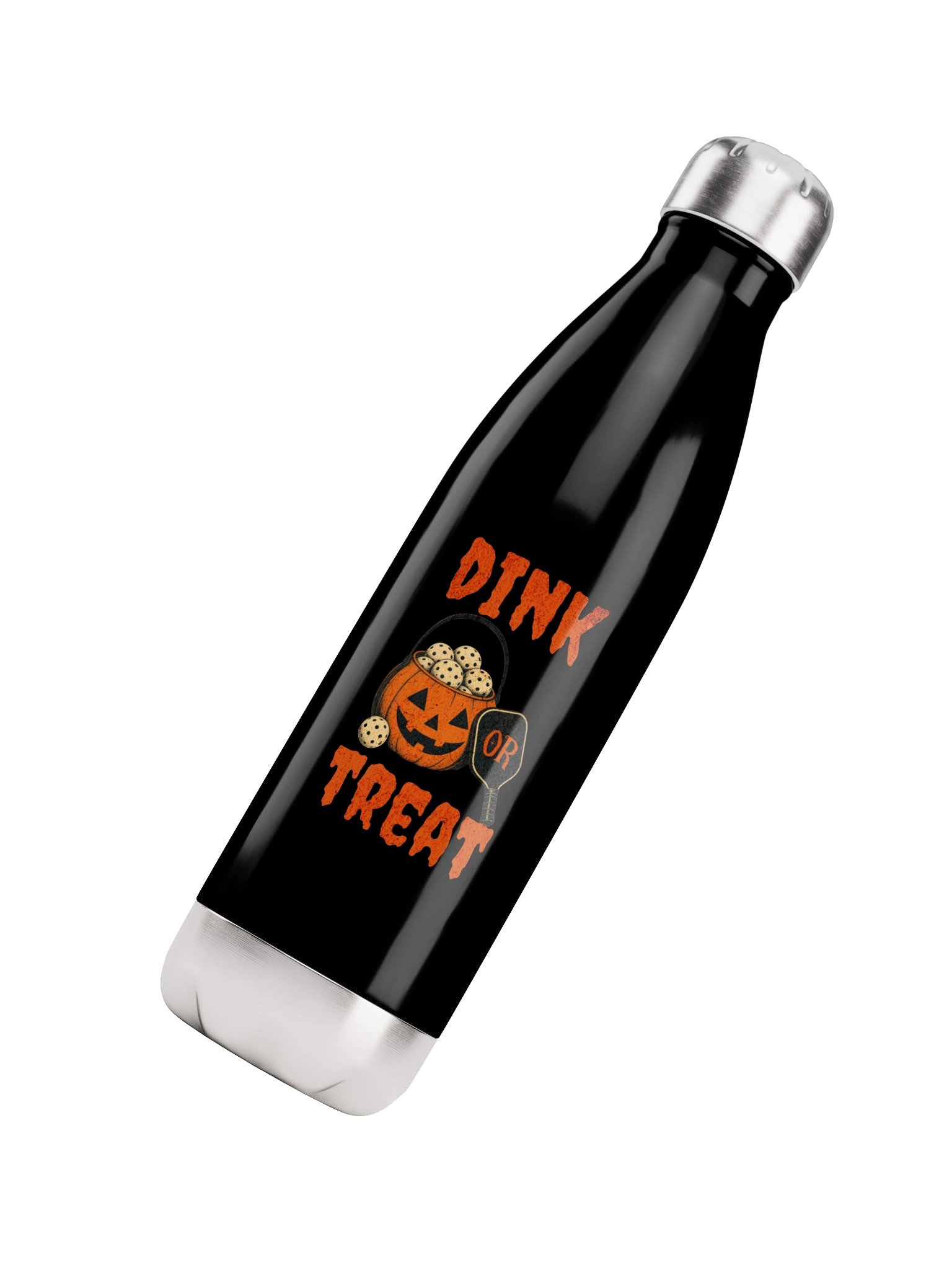 Dink or Treat Halloween Pickleball Water Bottle product image (4)