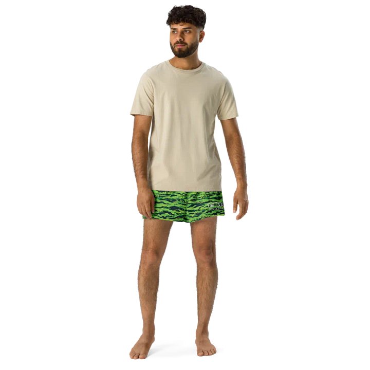Green Camo Gym Shorts product image (1)