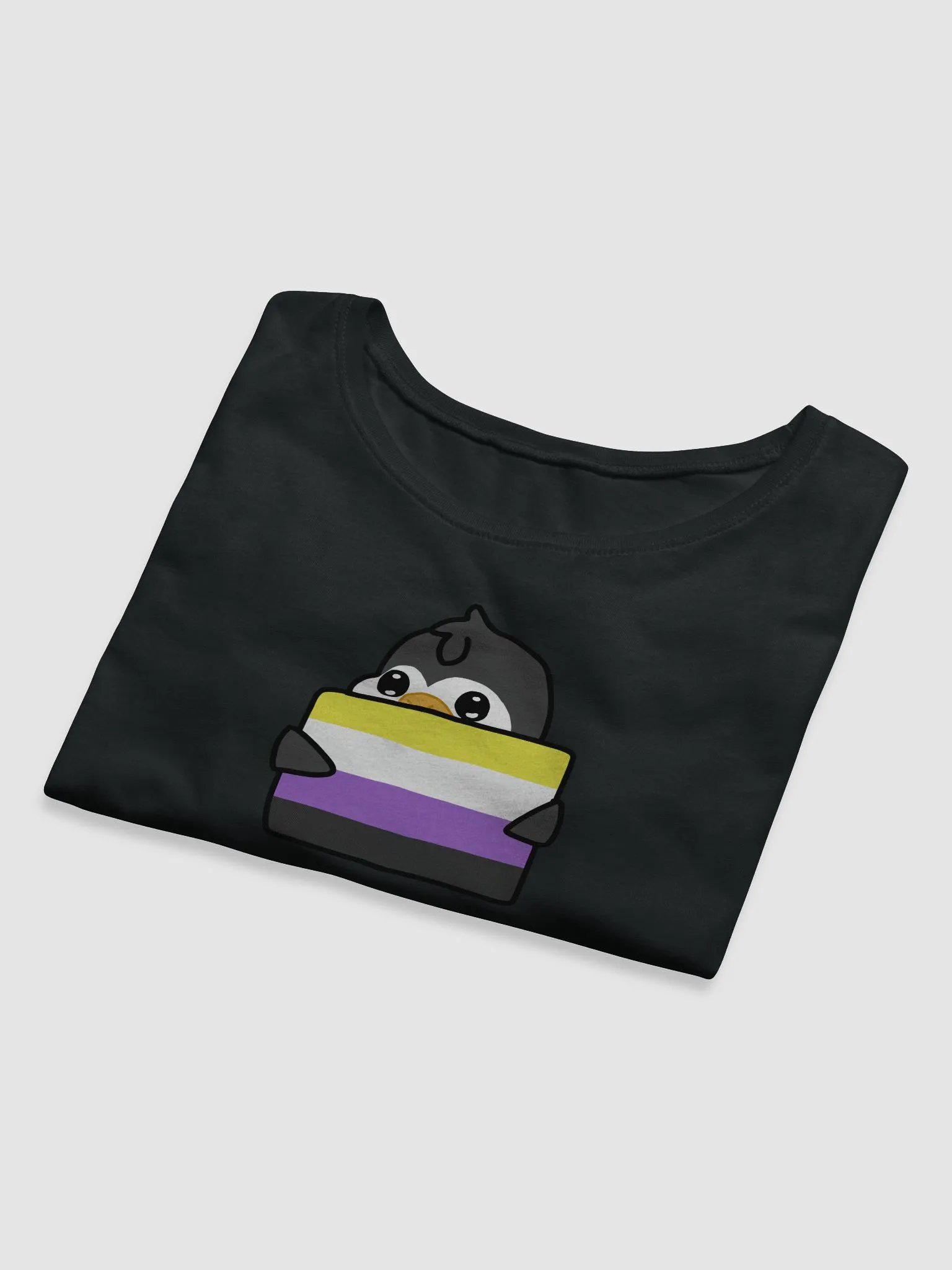 "Non-Binary Pride" Lil' Guy - Crop Top product image (8)