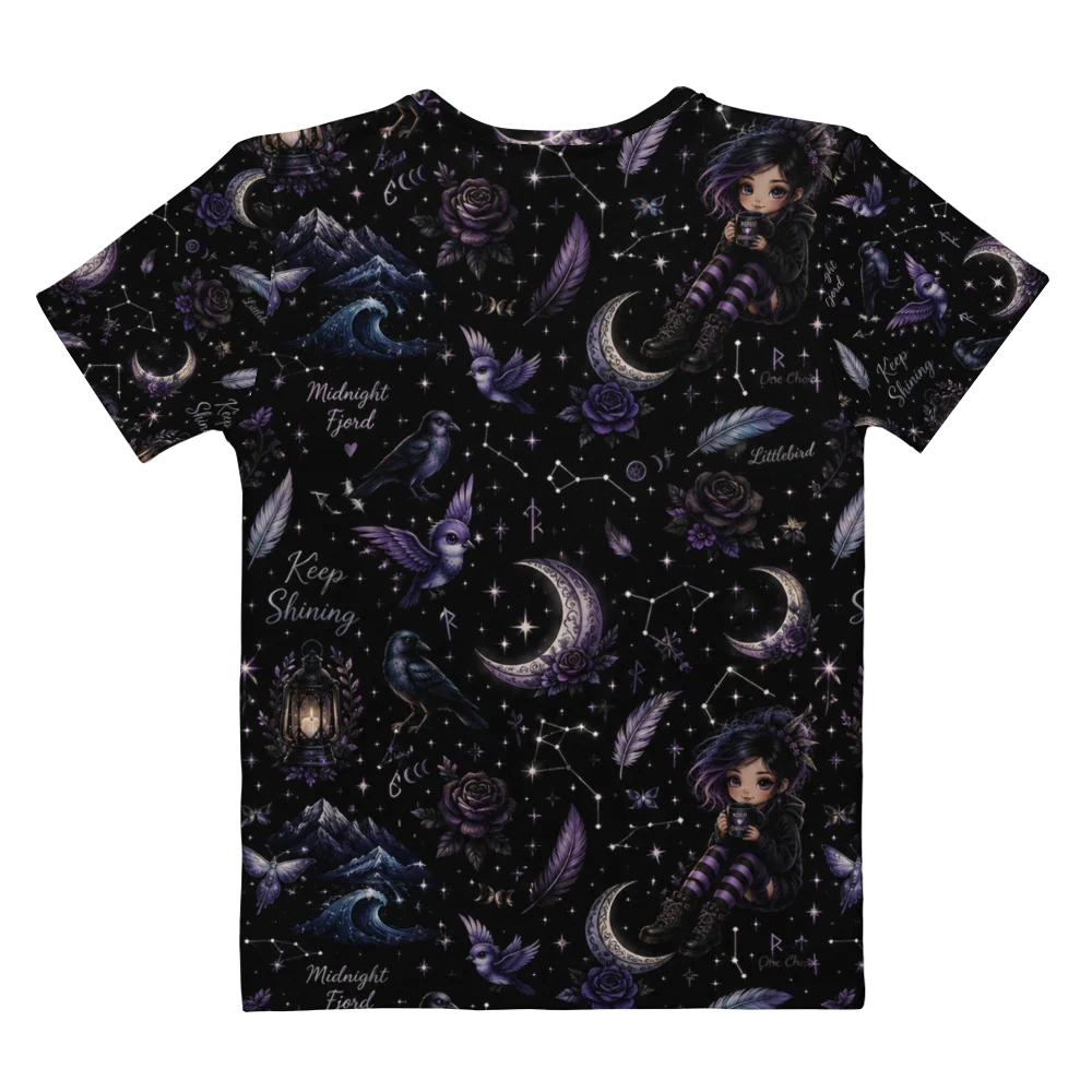 Littlebird's Midnight Fjord T-Shirt product image (2)