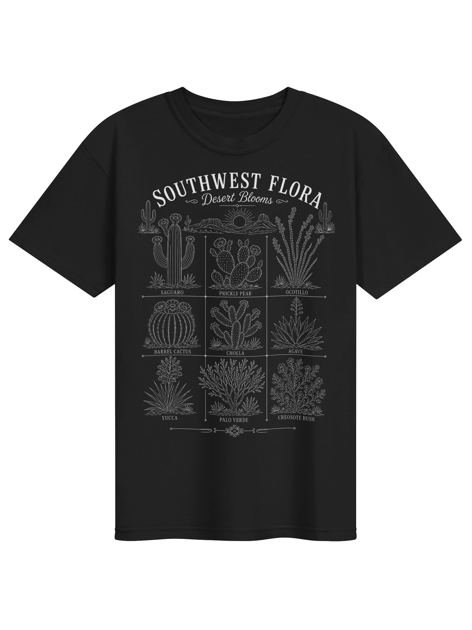 Southwest Flora Desert Blooms Tee product image (1)