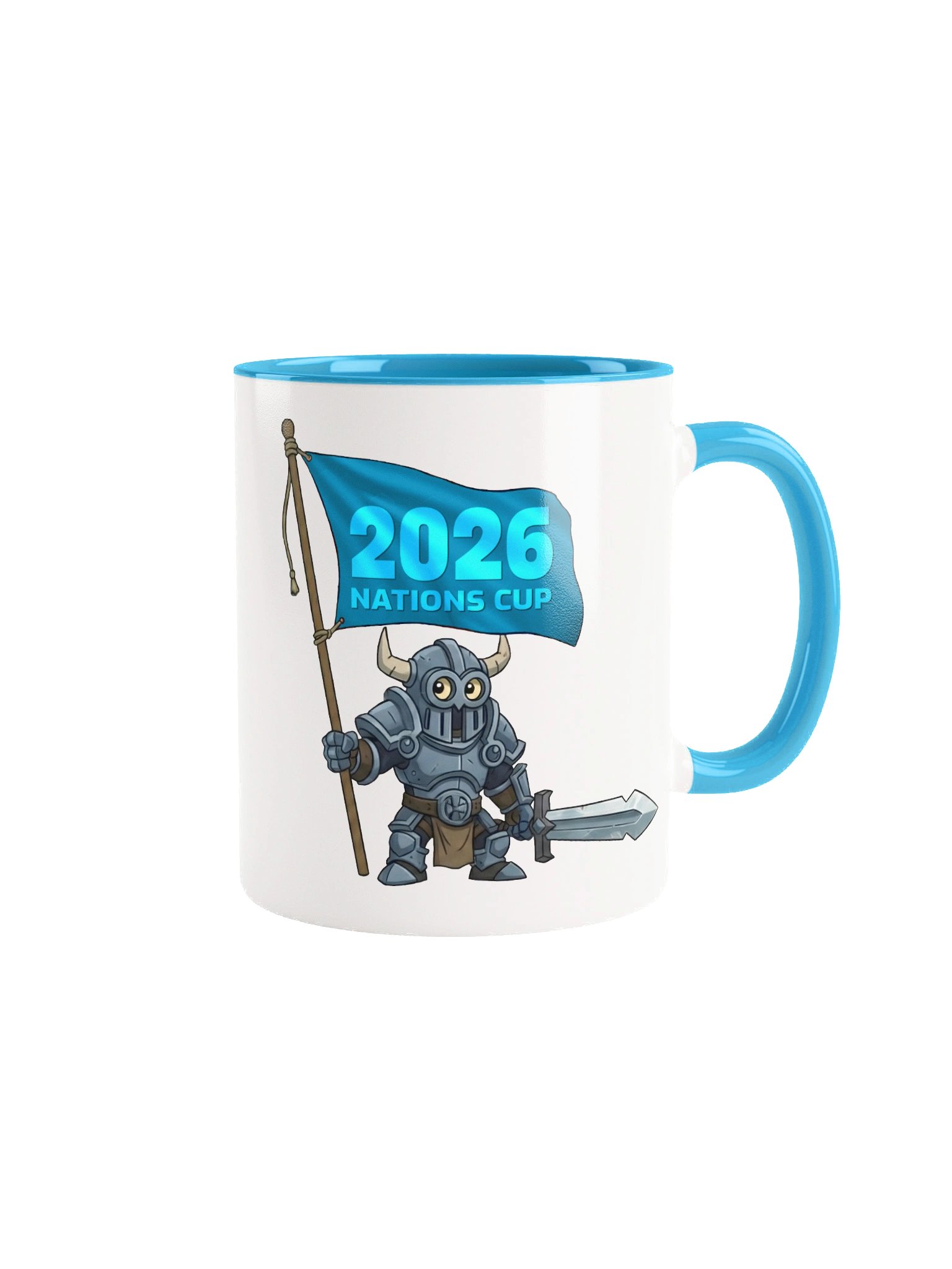 Nations Cup 2026 Blue Mug product image (1)