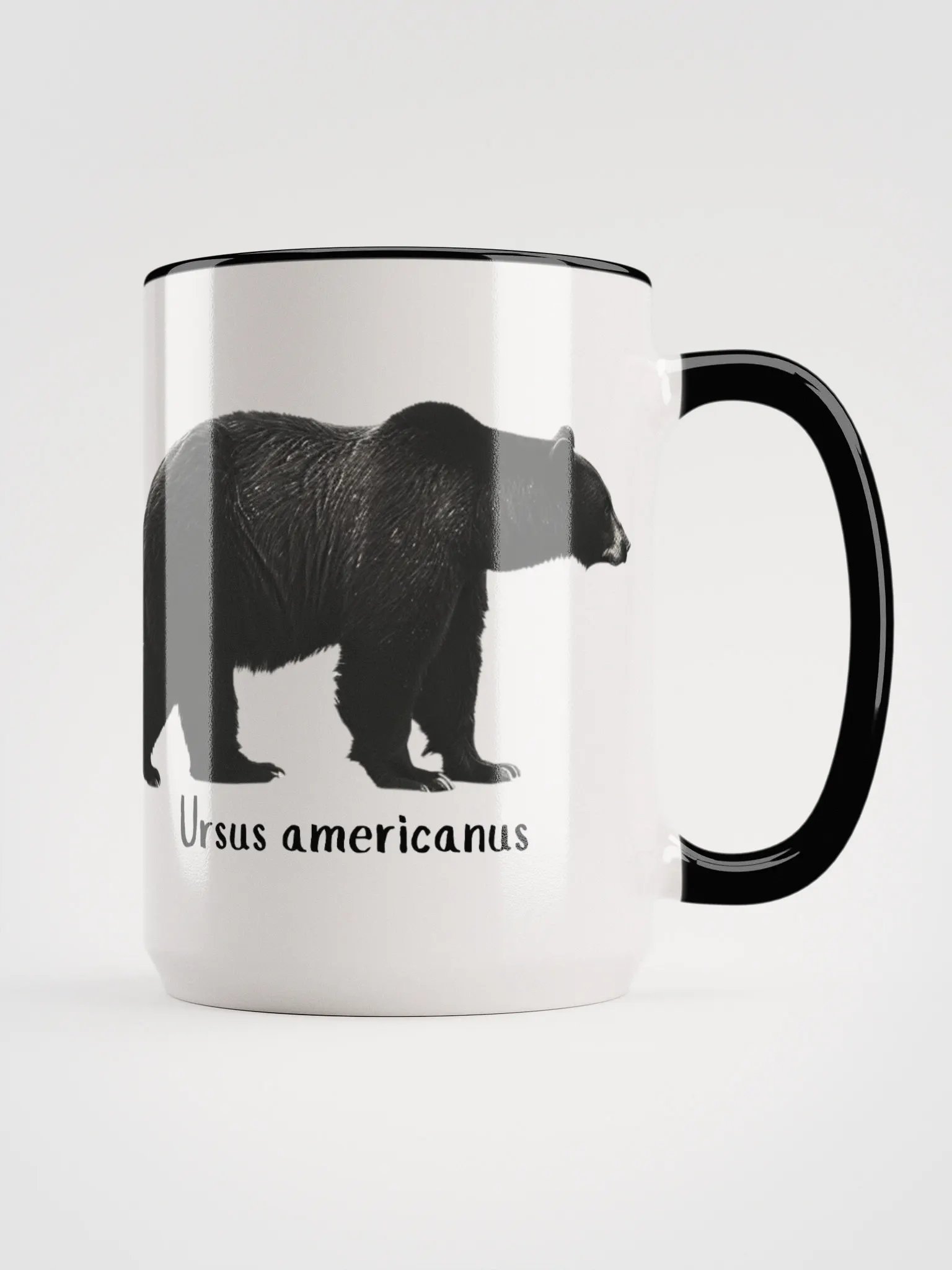 Black Bear (Ursus americanus) - Ceramic Mug - 15 oz. product image (1)