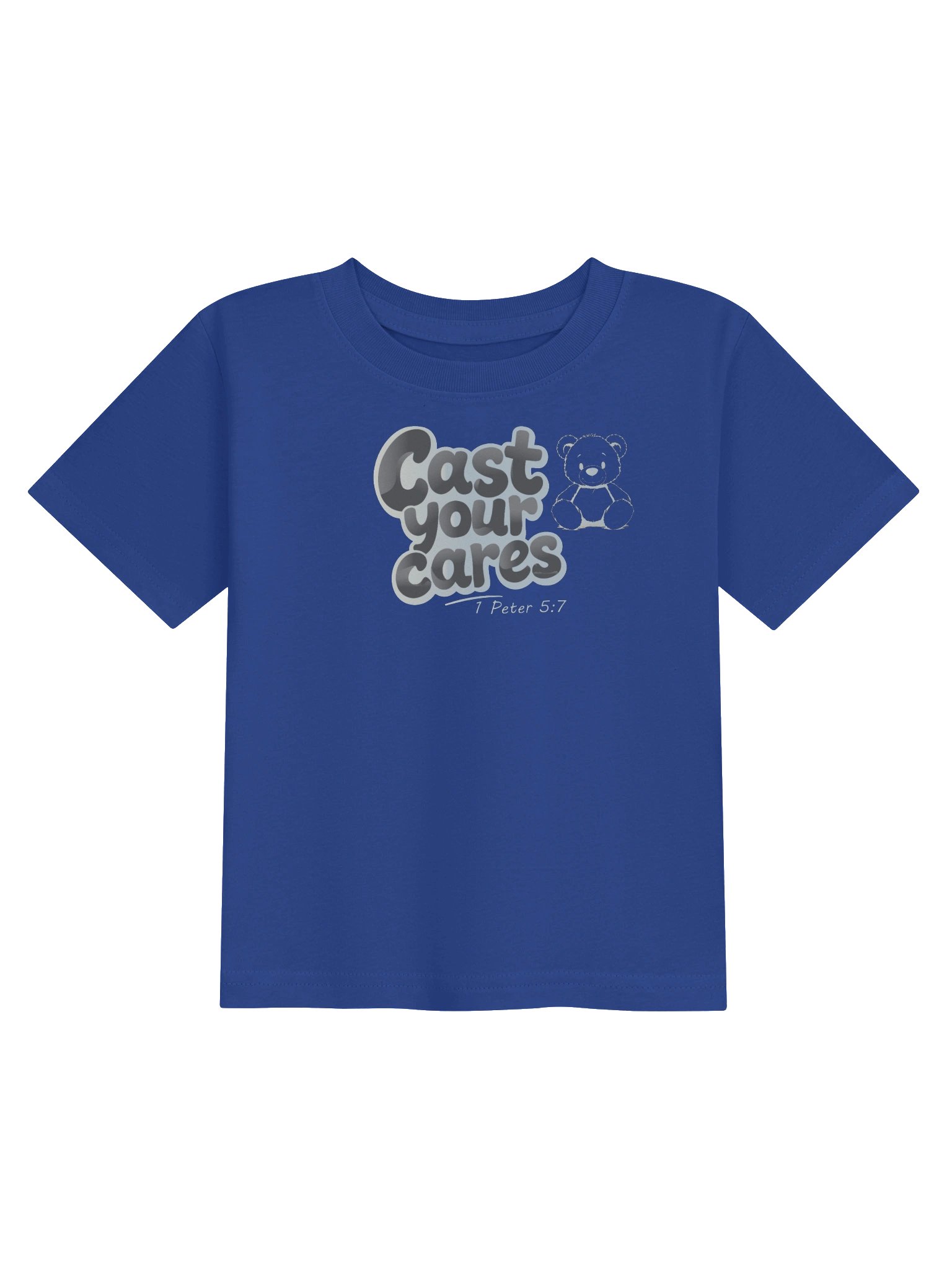 Cast Your Cares Bible Verse Baby T-shirt product image (7)