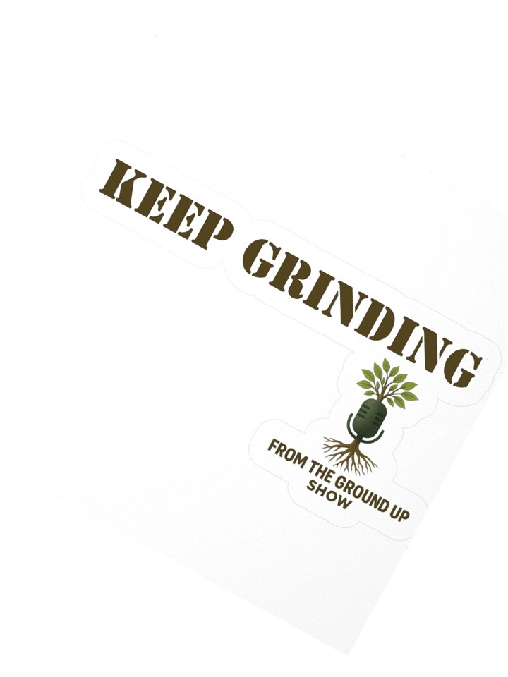 Keep Grinding logo Kiss Cut Stickers product image (5)