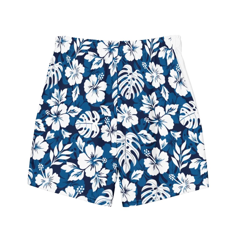 Hawaiian Tropical Hibiscus Flower Swimming Trunks product image (6)