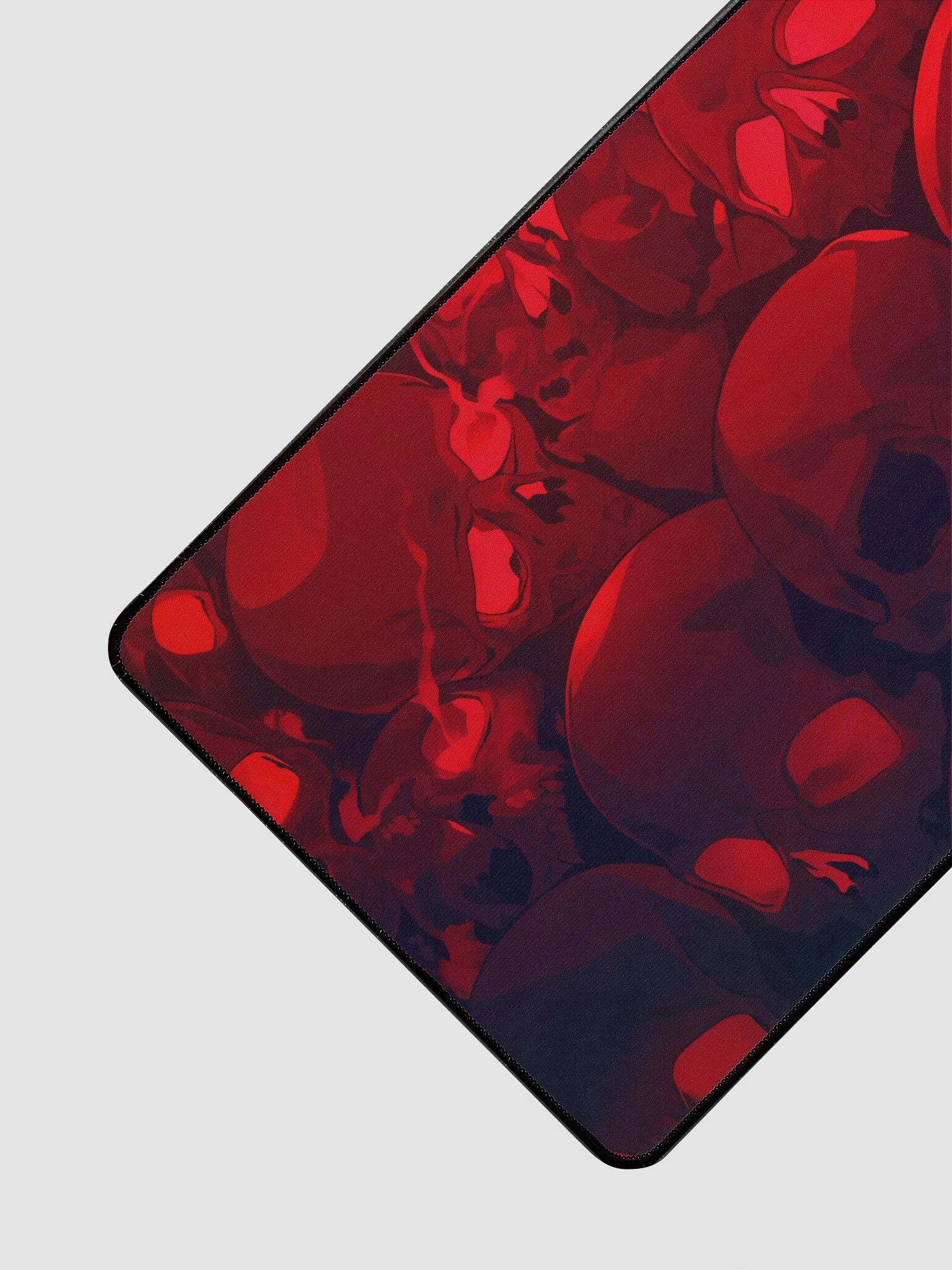 Crimson Skull Pile Desk Mat product image (2)