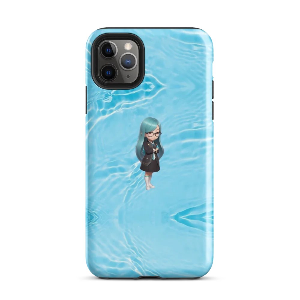 (AQUA CHIBI) K Case for iPhone product image (2)