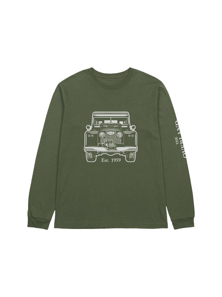 Iconic Land Rover Stencil Long Sleeve Tee product image (3)