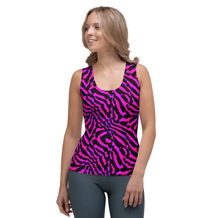 Purple Zebra Tank Top product image (1)