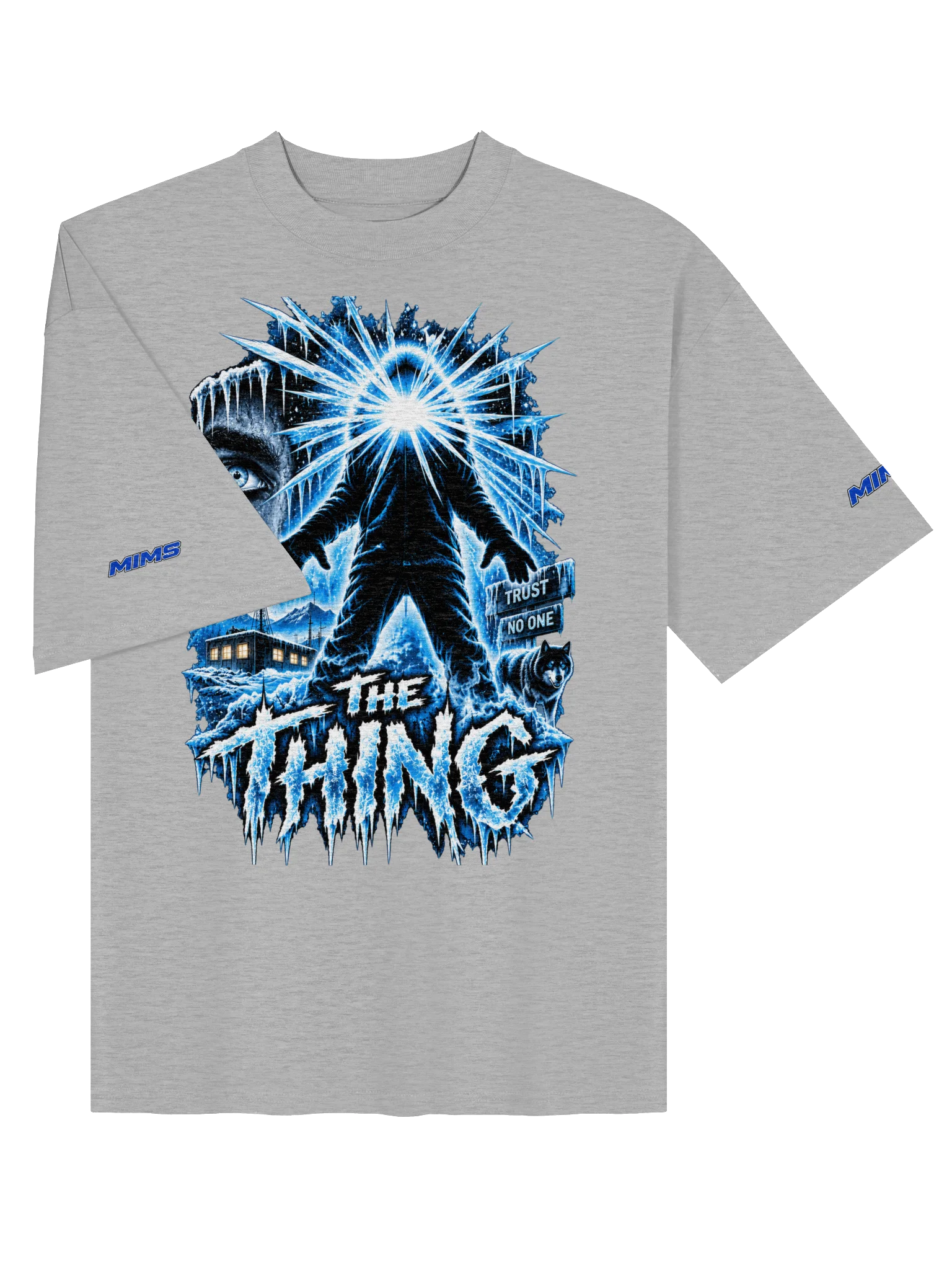 The Thing Ice Poster Oversized Tee product image (7)