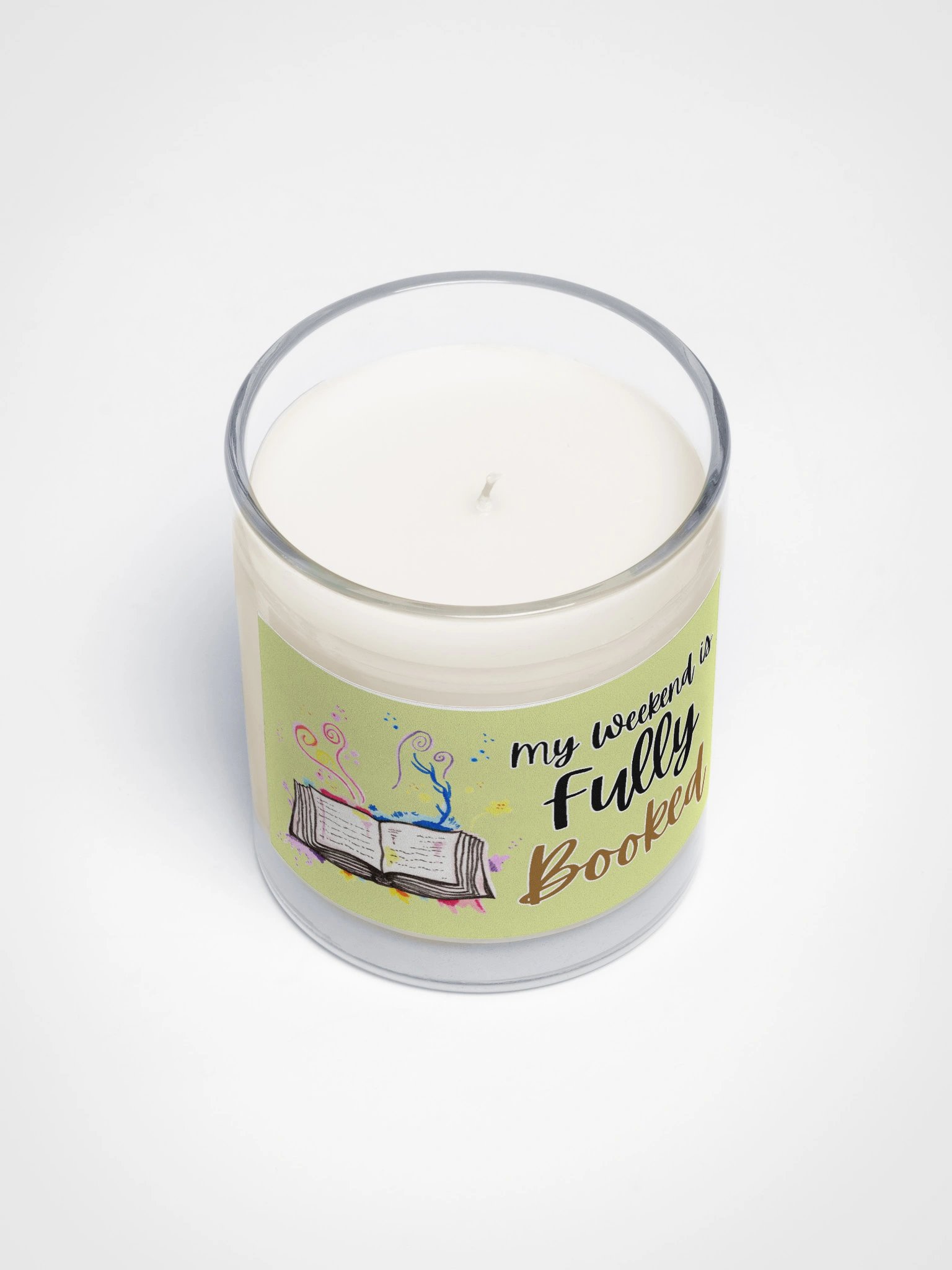 Book Magic Watercolour Candle product image (3)