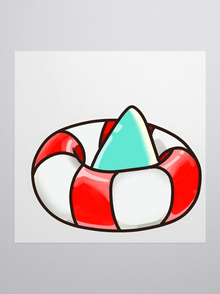 Shark Lurk Sticker product image (1)