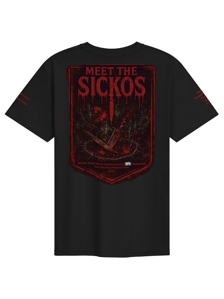 Meet The Sickos Limited Edition Horror Tee product image (5)