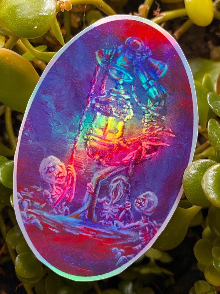 Bloodborne holographic sticker~!! product image (2)