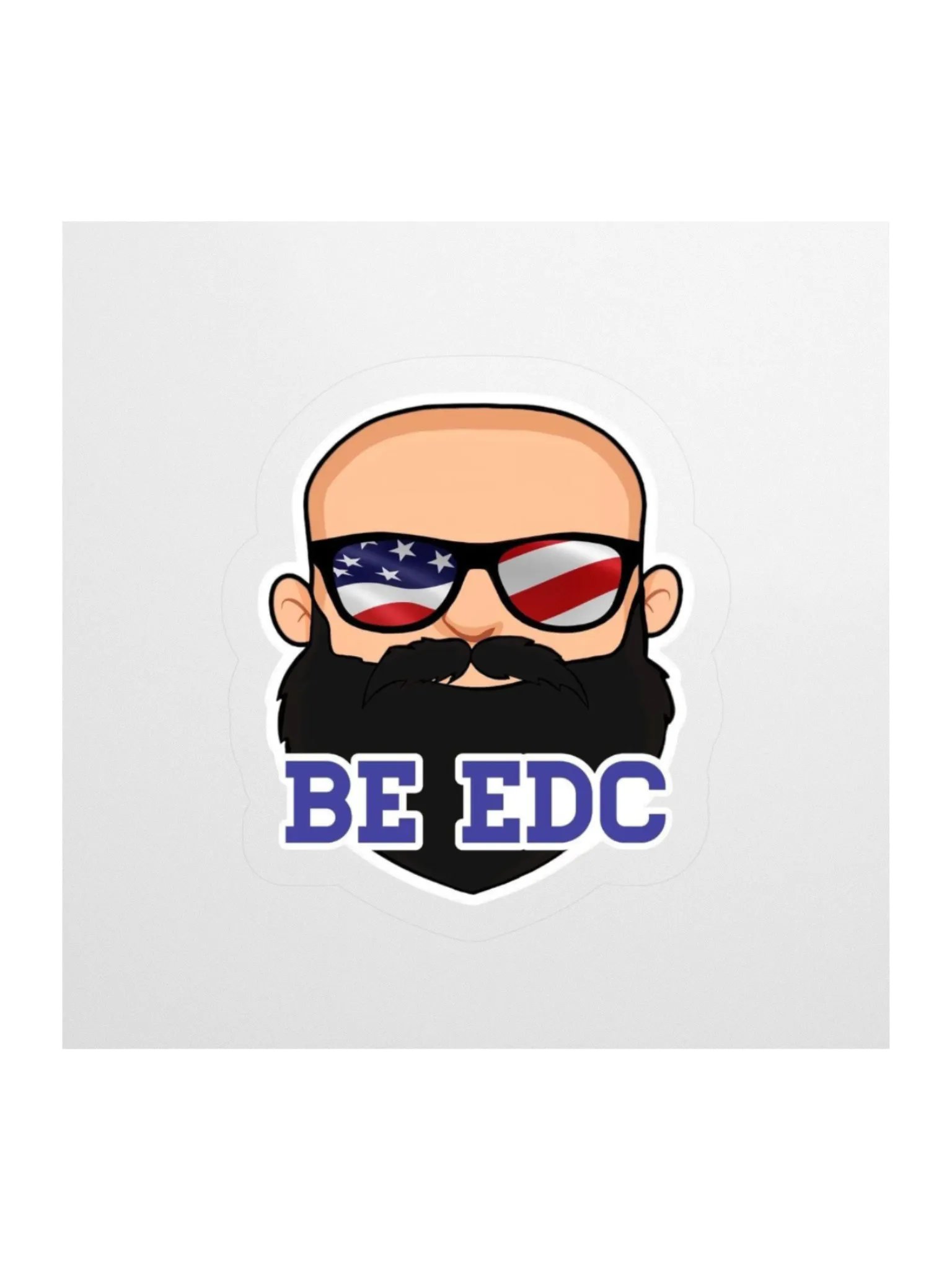 BE 'MERICA STICKER product image (2)