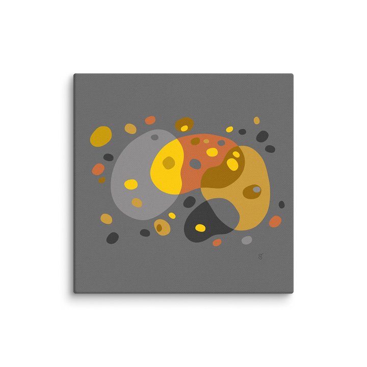 Golden Horizon Canvas - Abstract Image No. 7 product image (1)