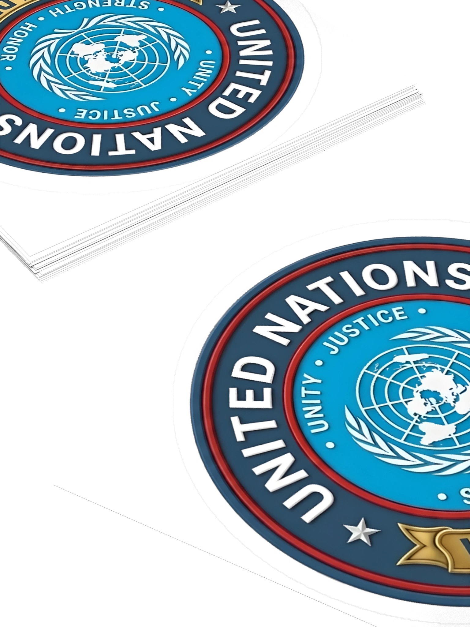 United Nations War Crime Division Sticker product image (4)