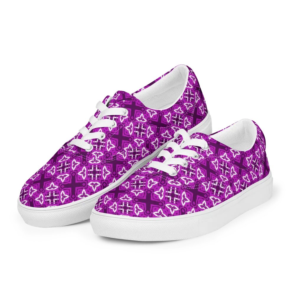 Geometric Fusion Lace-Up Shoes product image (10)