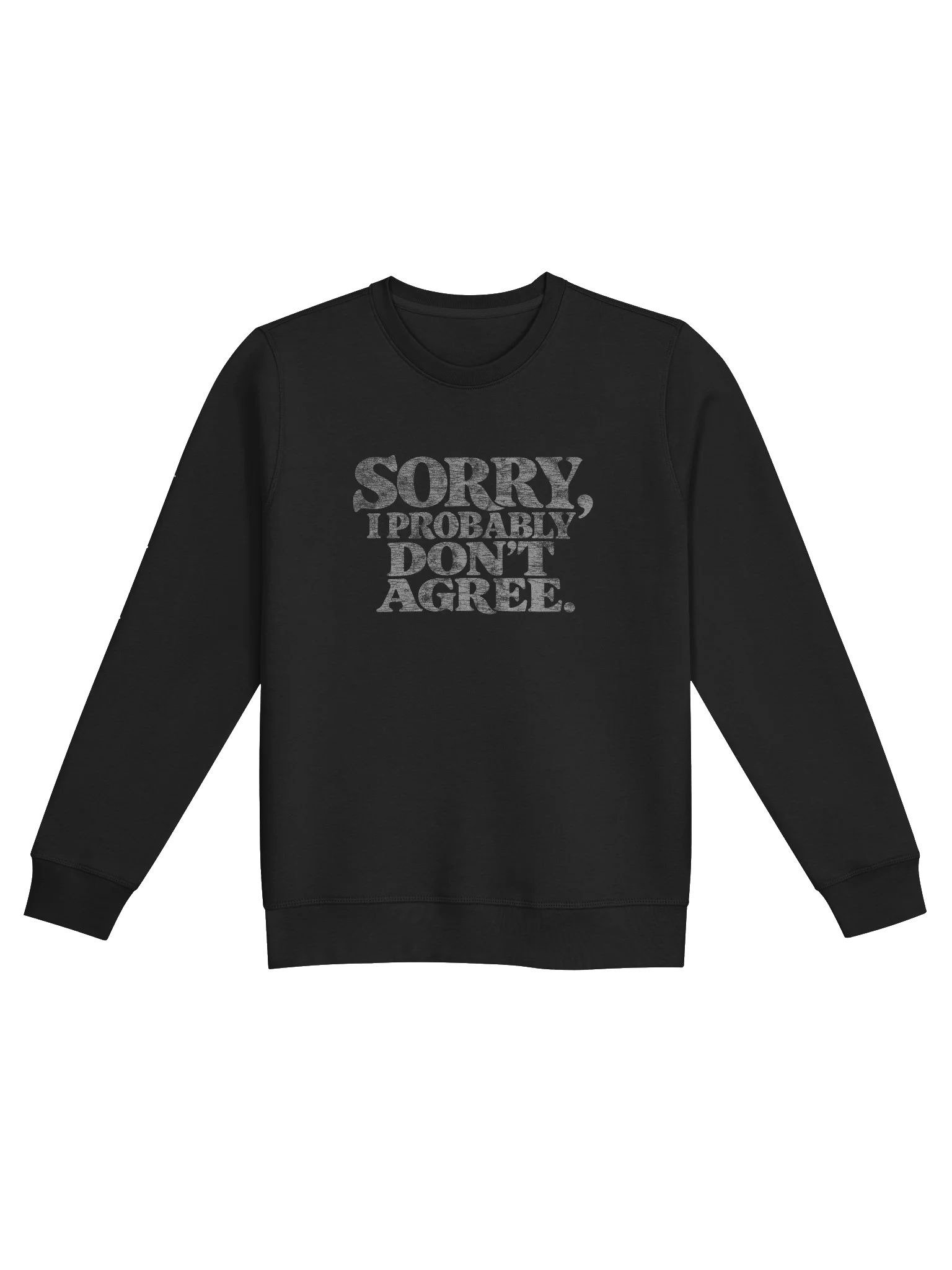 The Respectfully Disagree Heavyweight Crewneck product image (1)
