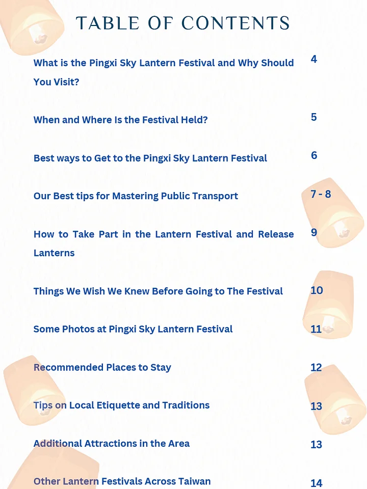 Everything We Wish We Knew Before Going to Pingxi Sky Lantern Festival in Taiwan product image (2)
