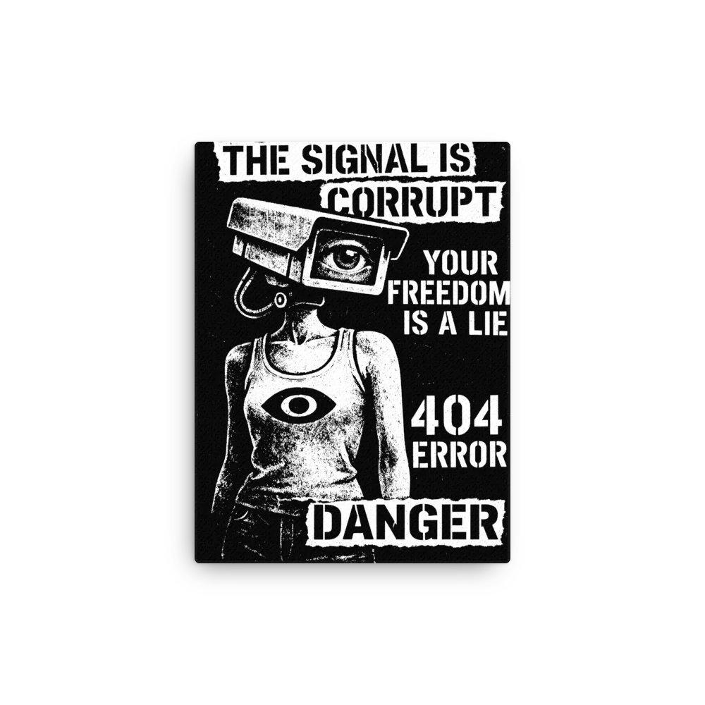 Surveillance Control - Urban Street Art Canvas product image (4)