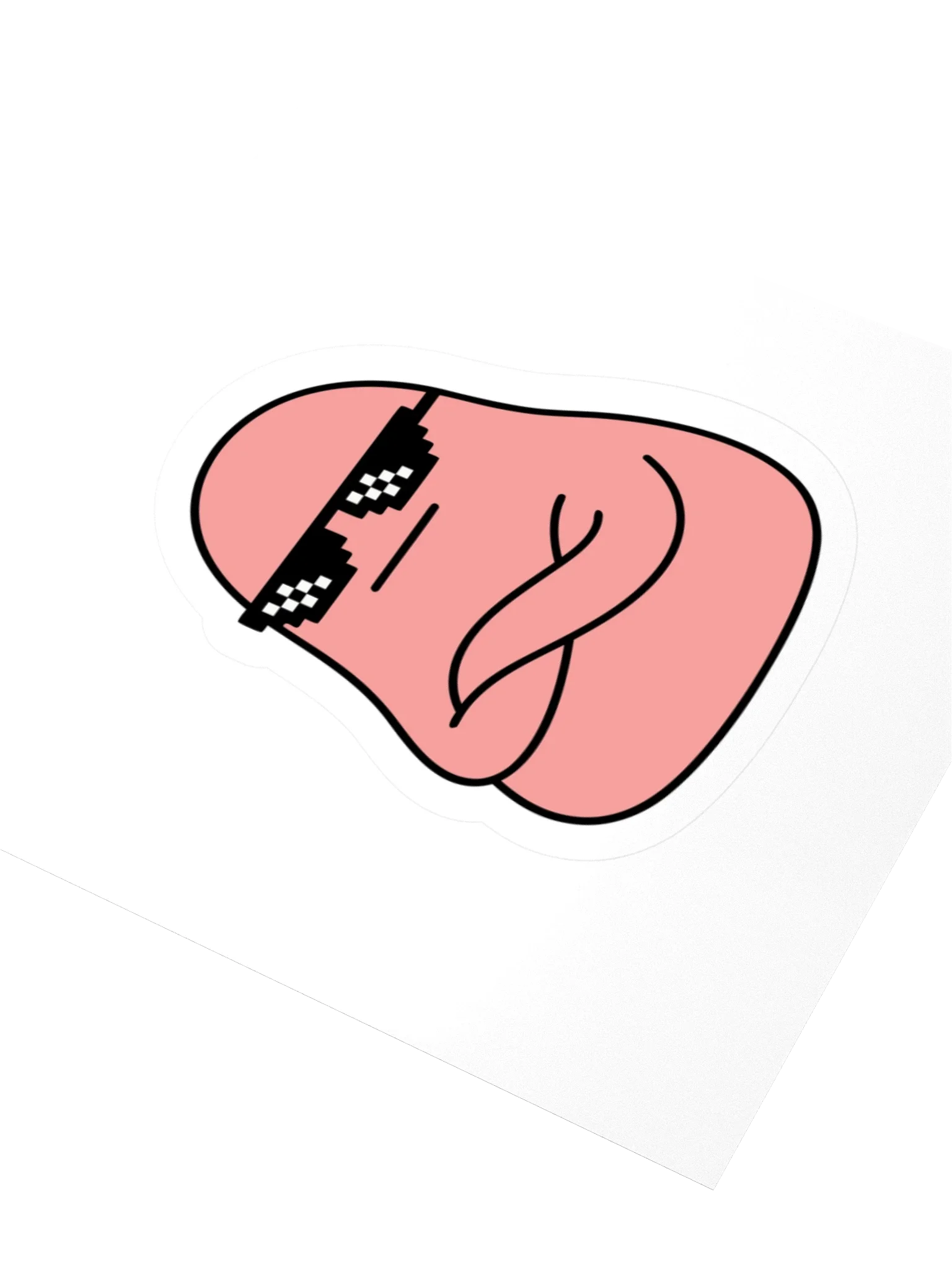 Deal With Meat Vinyl Sticker thumbnail 3