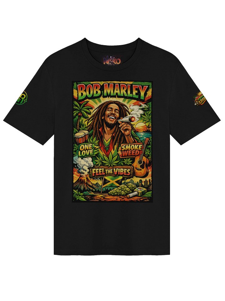 Bob Marley — Roots, Freedom & Reggae Legacy Graphic T-Shirt product image (1)