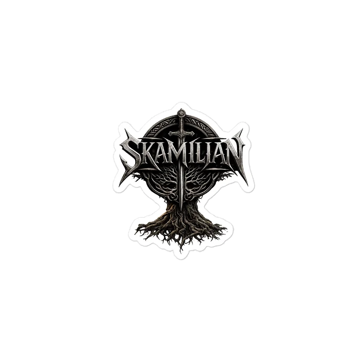 Skamilian Logo with Roots – Official Sticker product image (1)