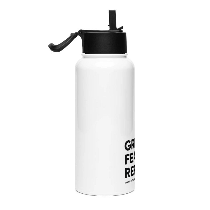 Greed Fear Repeat Stainless Steel Bottle product image (2)