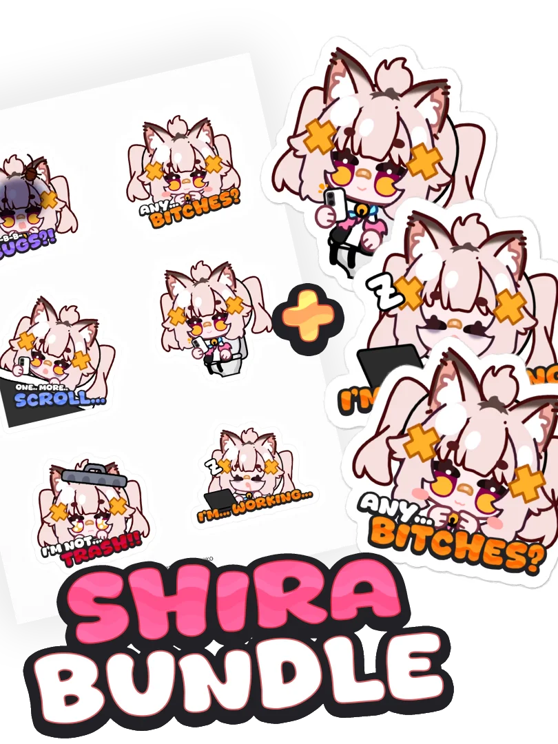 Shira Sticker & Decal Bundle product image (1)