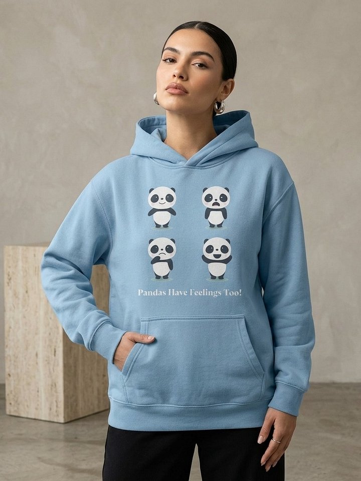 Pandas Have Feelings Too Hoodie product image (1)