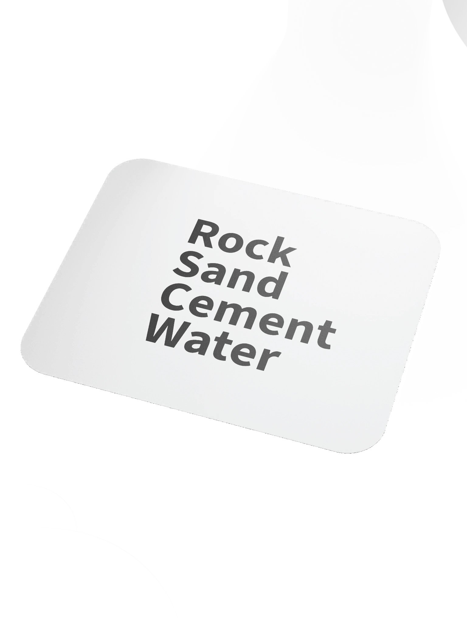 White Mouse Pad product image (3)