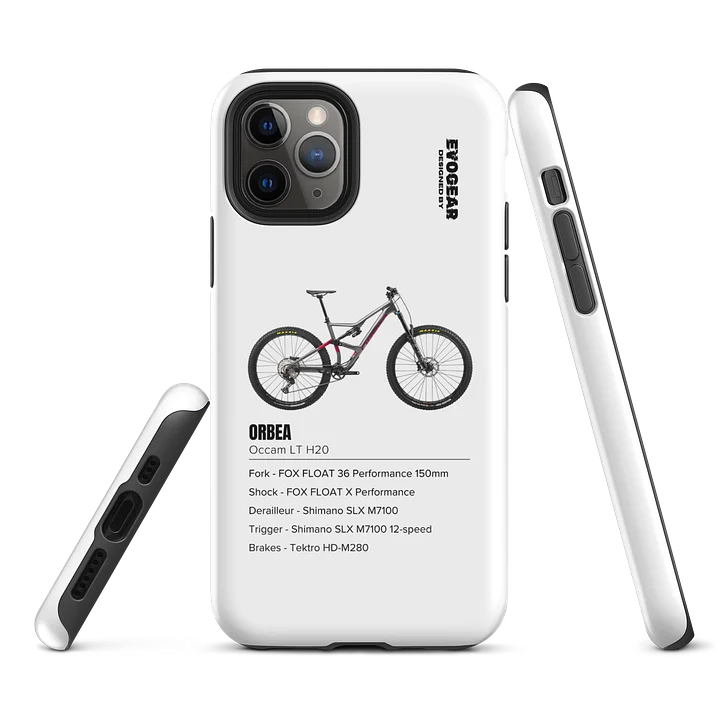 White Orbea Occam LT H20 iPhone Case product image (2)
