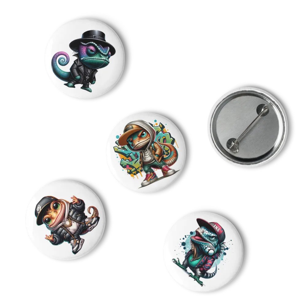 Rebellious Lizards Pin Set product image (9)
