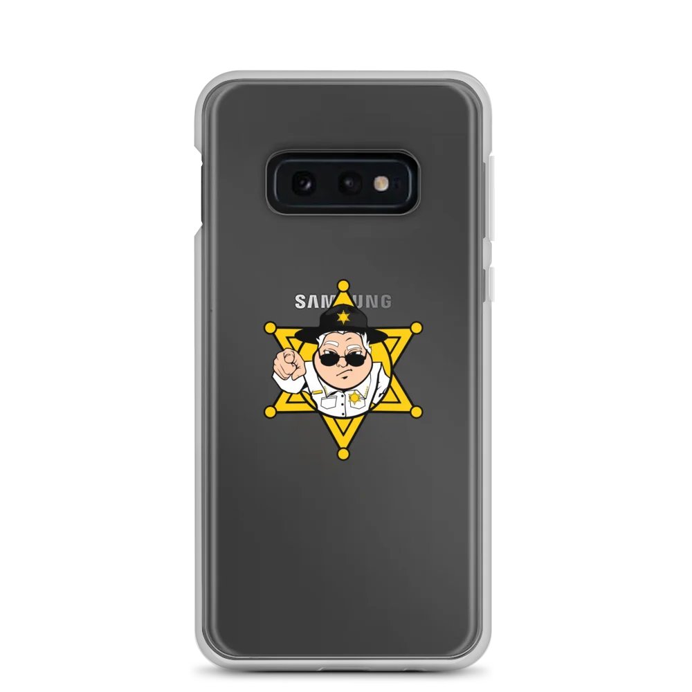 Sheriff Logo Samsung Phone Clear Case product image (1)