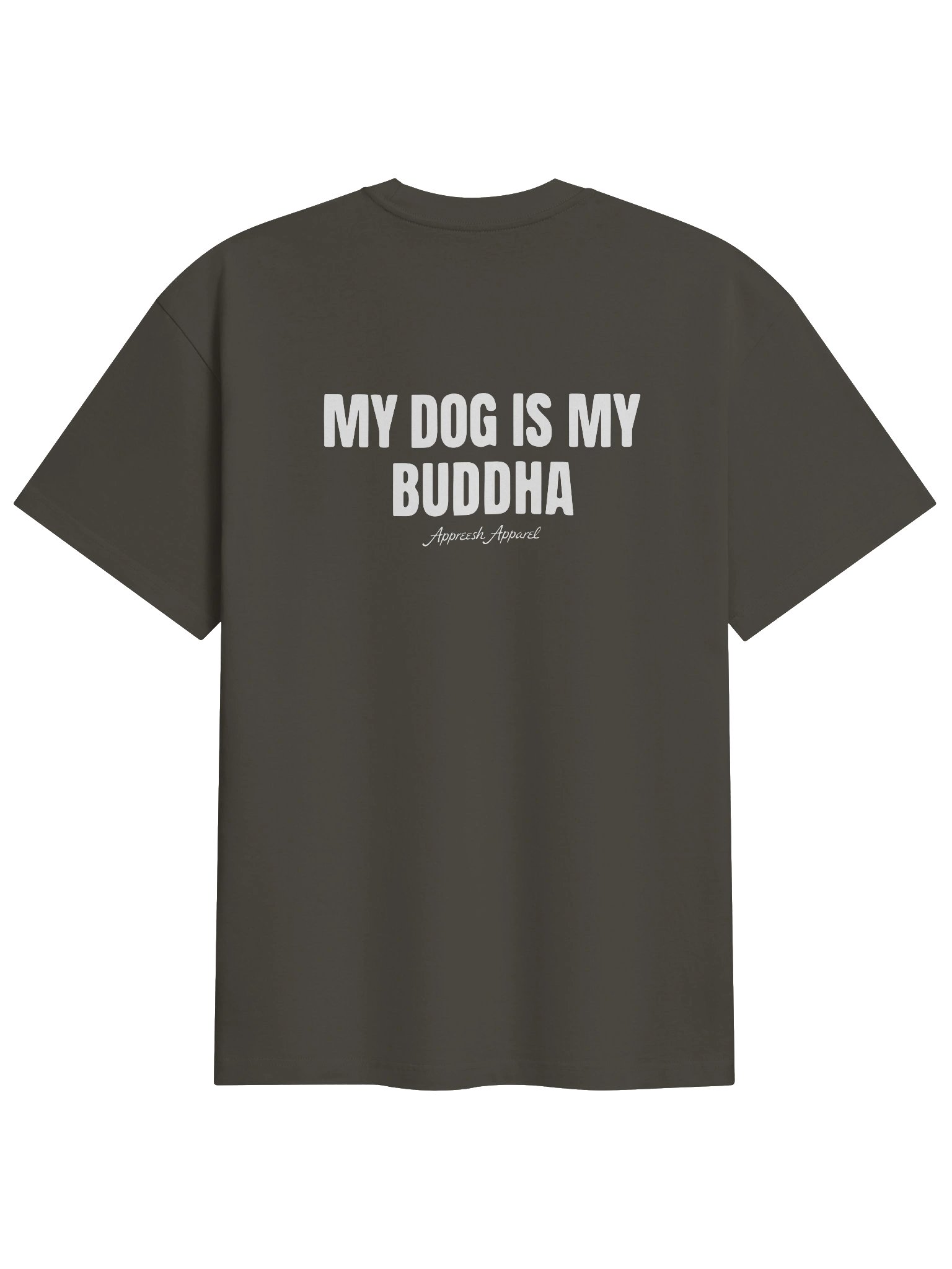My Dog is My Buddha Box Tee Black product image (1)