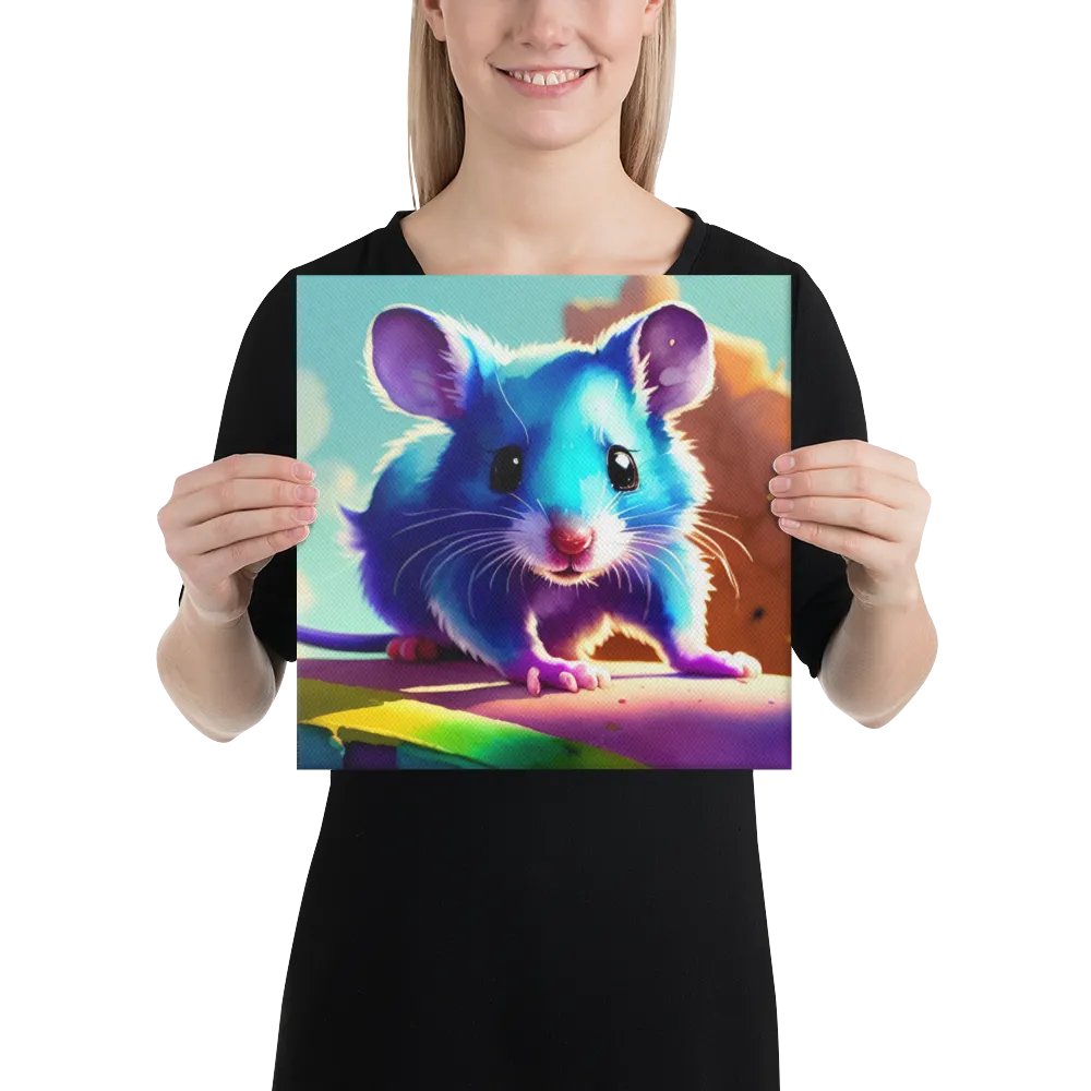 Cute Mouse Digital Painting - v4 product image (2)