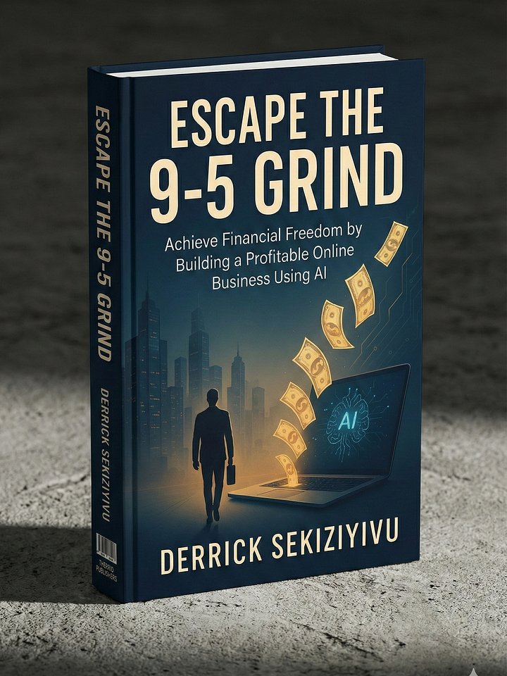 ESCAPE THE 9-5 GRIND: Achieve Financial Freedom by Building a Profitable Online Business Using AI product image (1)