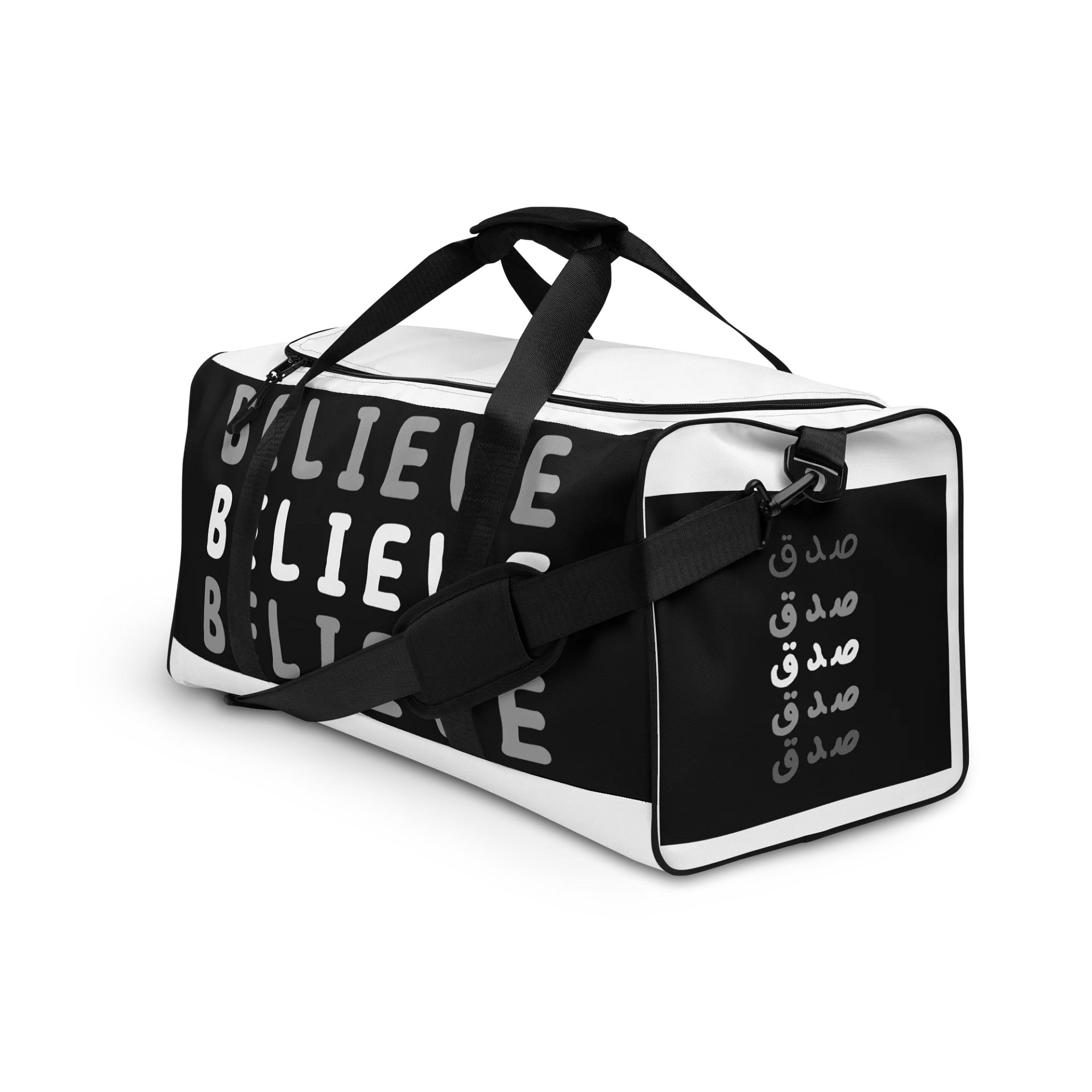 Believe Pattern All-Over Duffle Bag product image (3)