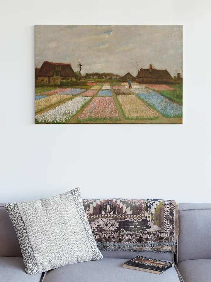 Flower Beds in Holland (Vincent van Gogh) Canvas product image (1)