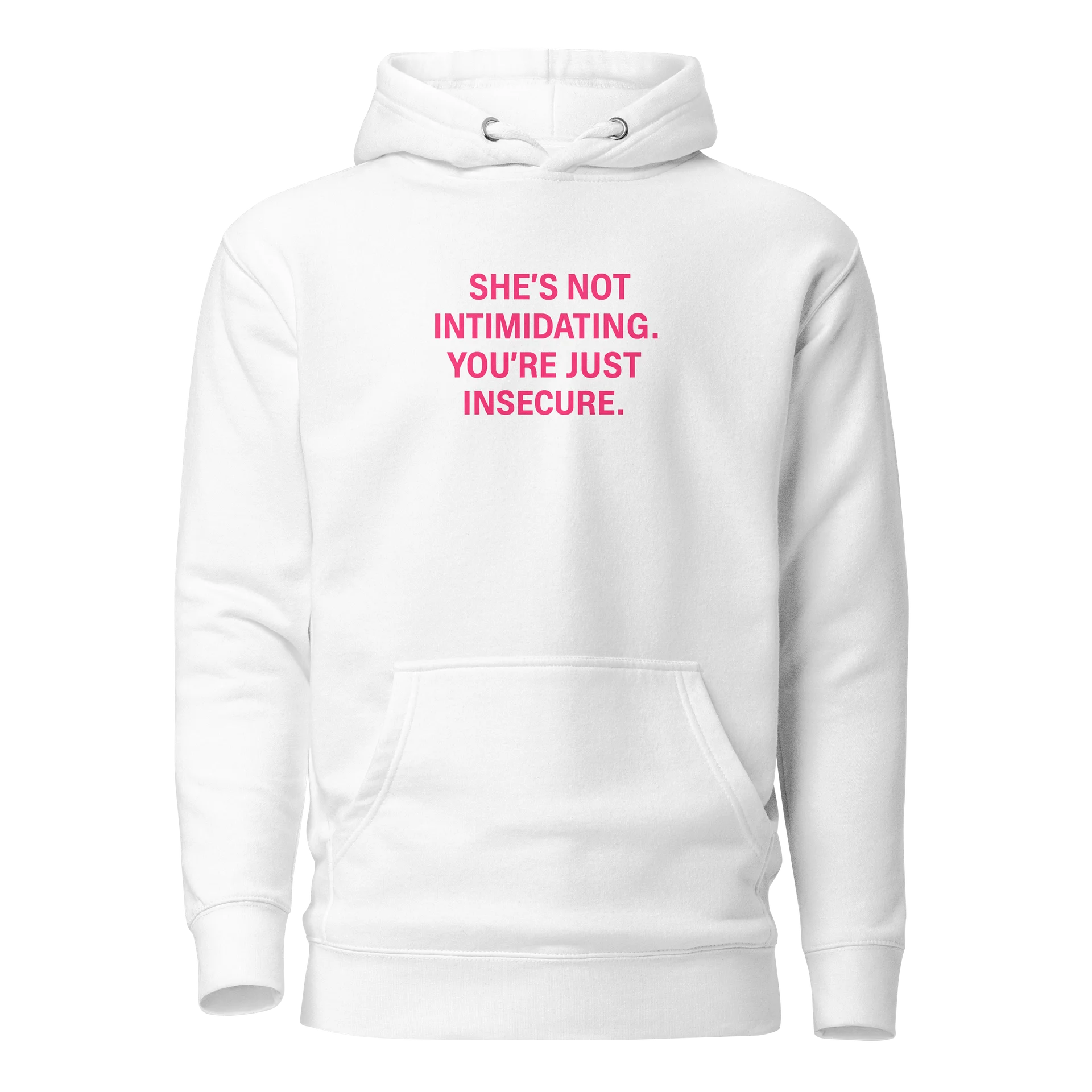 TITLE She’s Not Intimidating – Empowerment Hoodie product image (1)