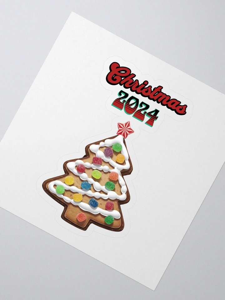 Cookie and Candy Christmas Tree Sticker product image (2)