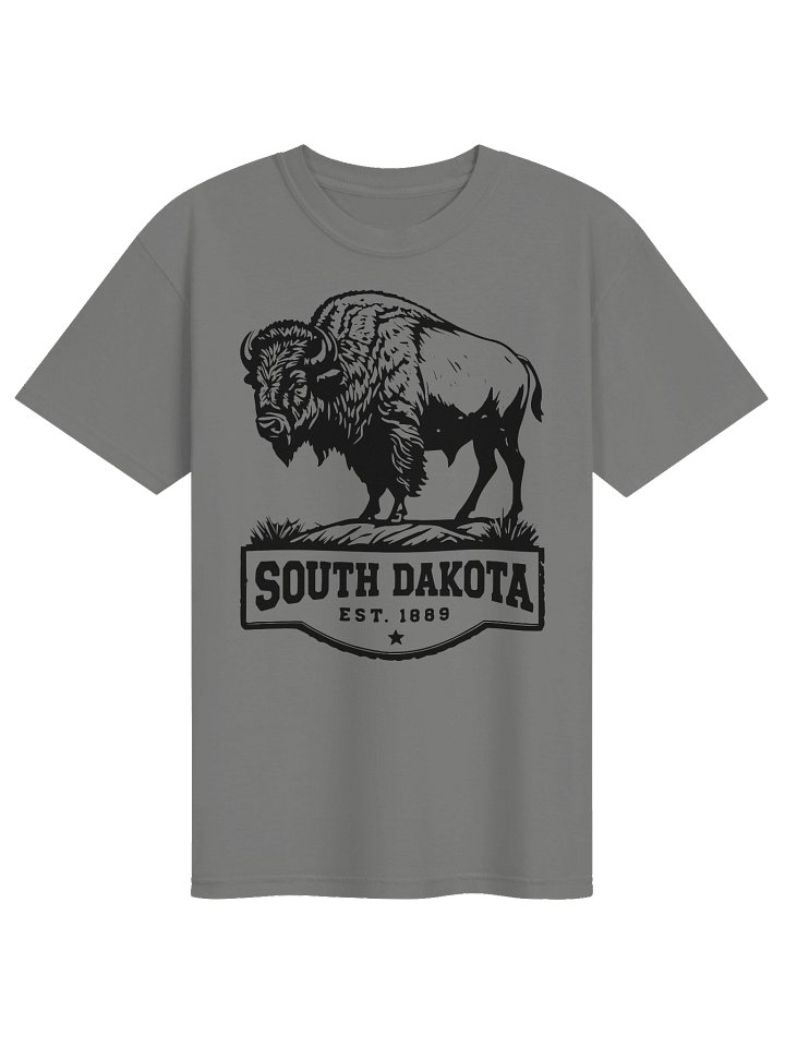 South Dakota Bison T-Shirt | Vintage State Pride Western Tee product image (1)