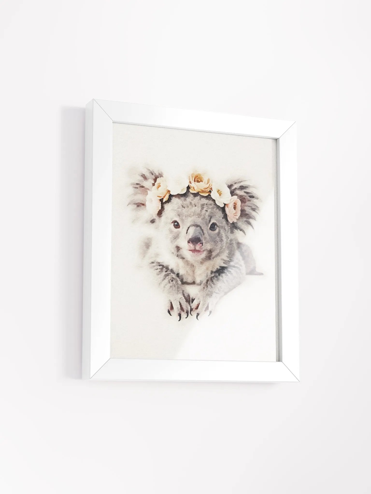 Royal Koala Floral Crown Poster product image (55)