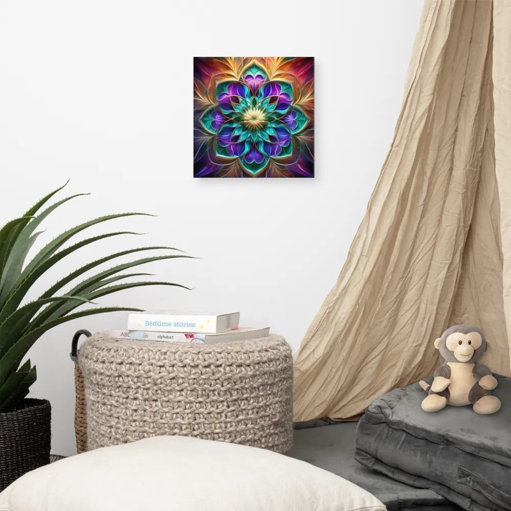 Purple Fractal Canvas Print product image (7)