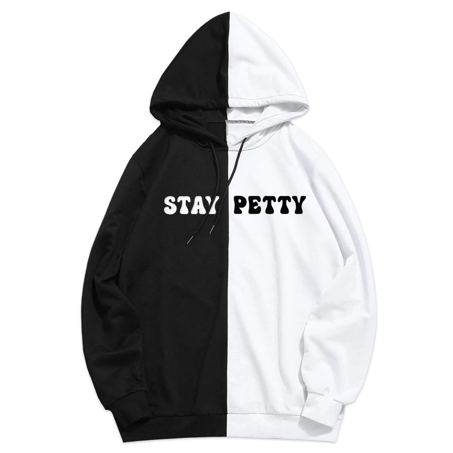 Stay Petty Color Block Hoodie product image (2)