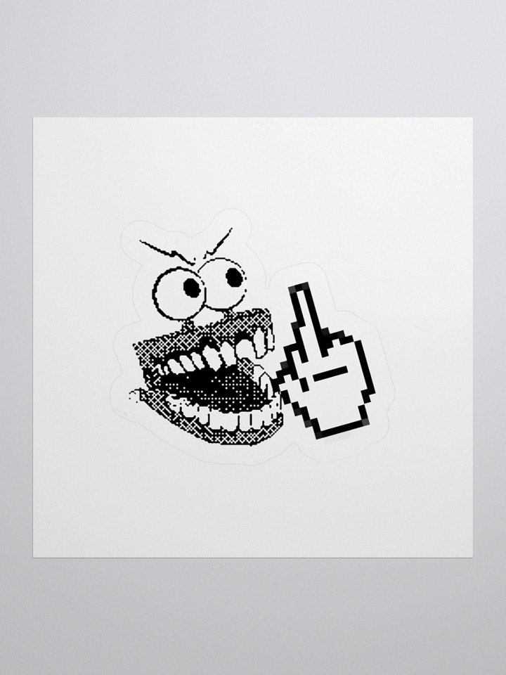 Iconic Teeth Sticker product image (2)