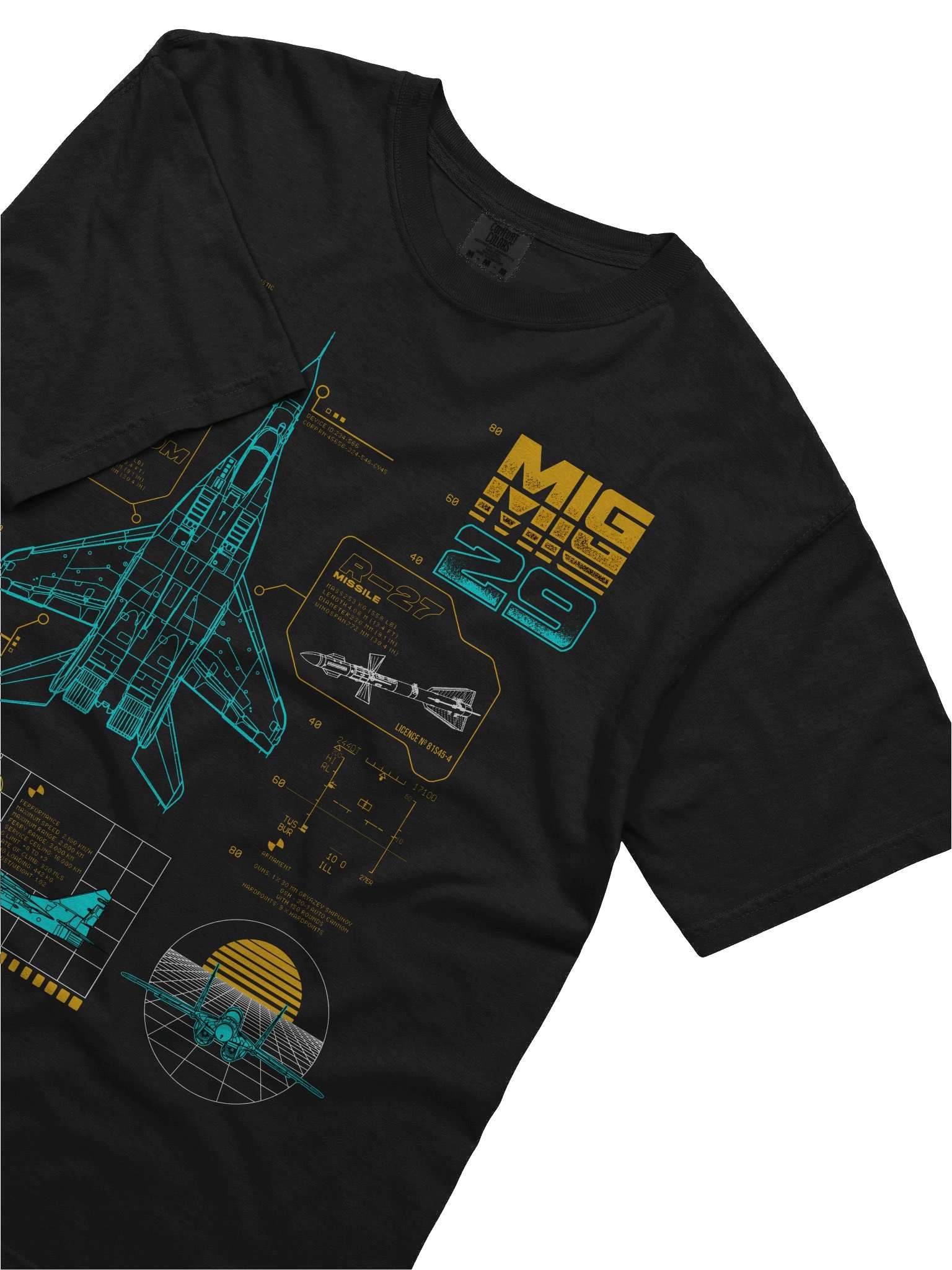 MiG-29 Tech Schematic Print product image (5)