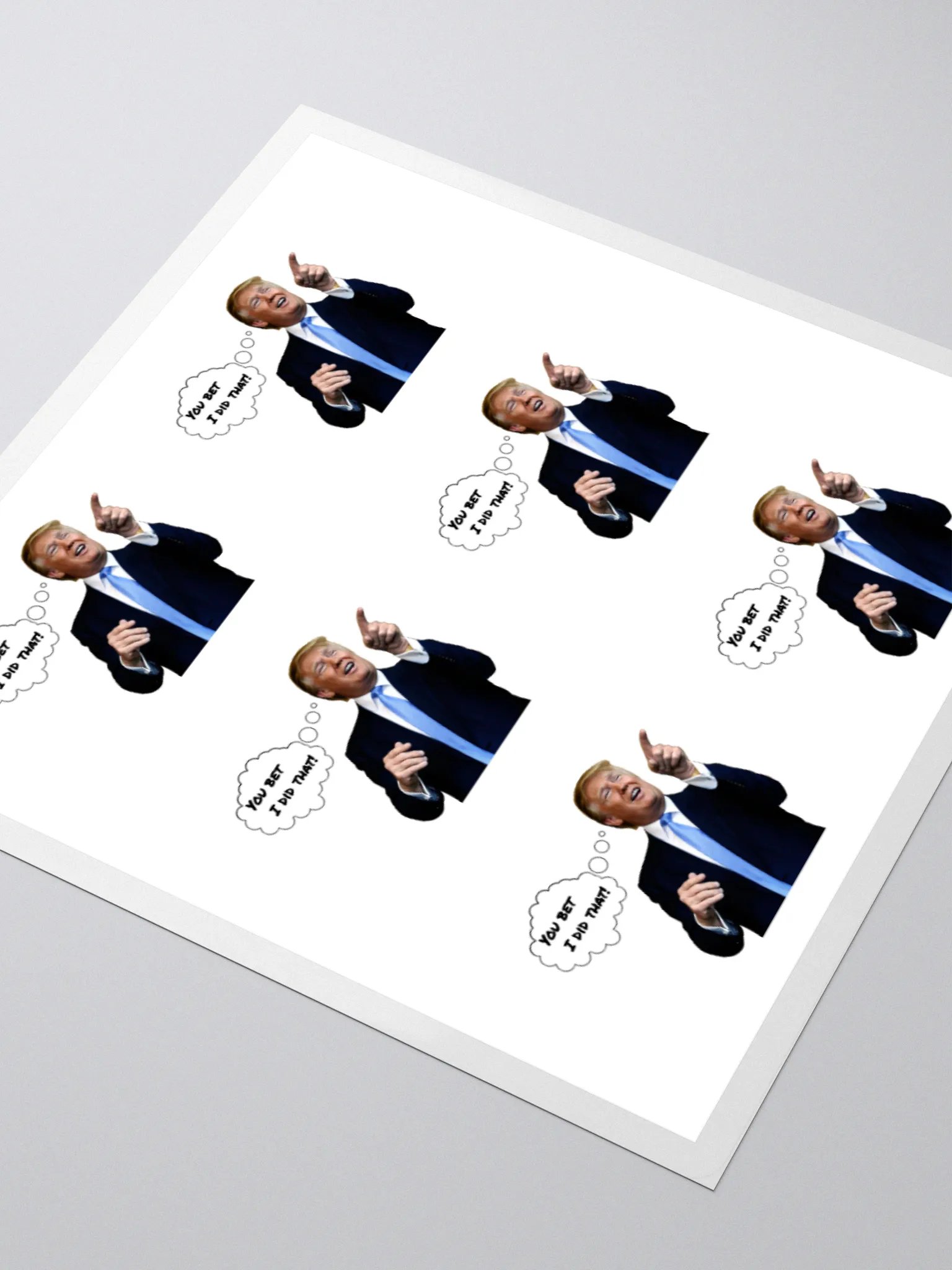 You Bet I Did That!-Kiss Cut Stickers product image (5)